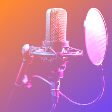 Audio intro clip playing inside a podcast app for a pinned podcast RSS entry